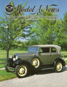 MODEL A NEWS 1987 MAR - 1930 TUDOR CONVERTIBLE, SCHRADER TIRE VALVES